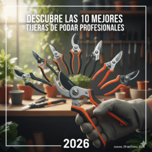 Descubre Las 10 Mejores Tijeras de podar Profesionales 2026